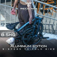 Load image into Gallery viewer, TAKACHIA® TIIME SERIES ALUMINUM VERSION TRIFOLD BIKE - A16