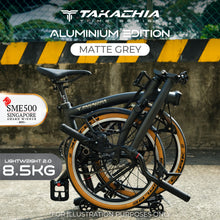 Load image into Gallery viewer, TAKACHIA® TIIME SERIES ALUMINUM VERSION TRIFOLD BIKE - A16