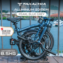 Load image into Gallery viewer, TAKACHIA® TIIME SERIES ALUMINUM VERSION TRIFOLD BIKE - A16