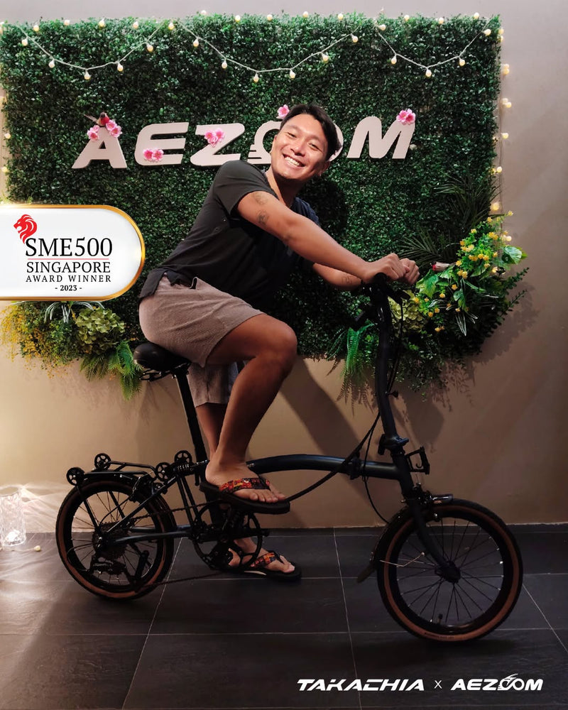 First Trifold, Zero Hesitation — Meet Daryl 🚲💚
