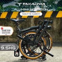 Load image into Gallery viewer, TAKACHIA® TIIME SERIES ALUMINUM VERSION TRIFOLD BIKE - A20
