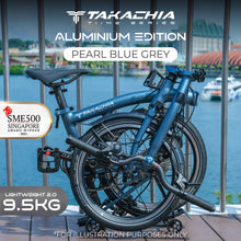 Load image into Gallery viewer, TAKACHIA® TIIME SERIES ALUMINUM VERSION TRIFOLD BIKE - A20
