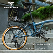 Load image into Gallery viewer, TAKACHIA® TIIME SERIES ALUMINUM VERSION TRIFOLD BIKE - A16
