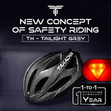 Load image into Gallery viewer, TAKACHIA® TX-TAILIGHT LIGHTWEIGHT CYCLING HELMET
