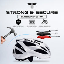 Load image into Gallery viewer, TAKACHIA® TX-TAILIGHT LIGHTWEIGHT CYCLING HELMET
