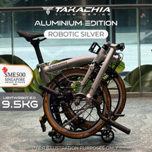 Load image into Gallery viewer, TAKACHIA® TIIME SERIES ALUMINUM VERSION TRIFOLD BIKE - A20
