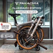 Load image into Gallery viewer, TAKACHIA® TIIME SERIES ALUMINUM VERSION TRIFOLD BIKE - A16
